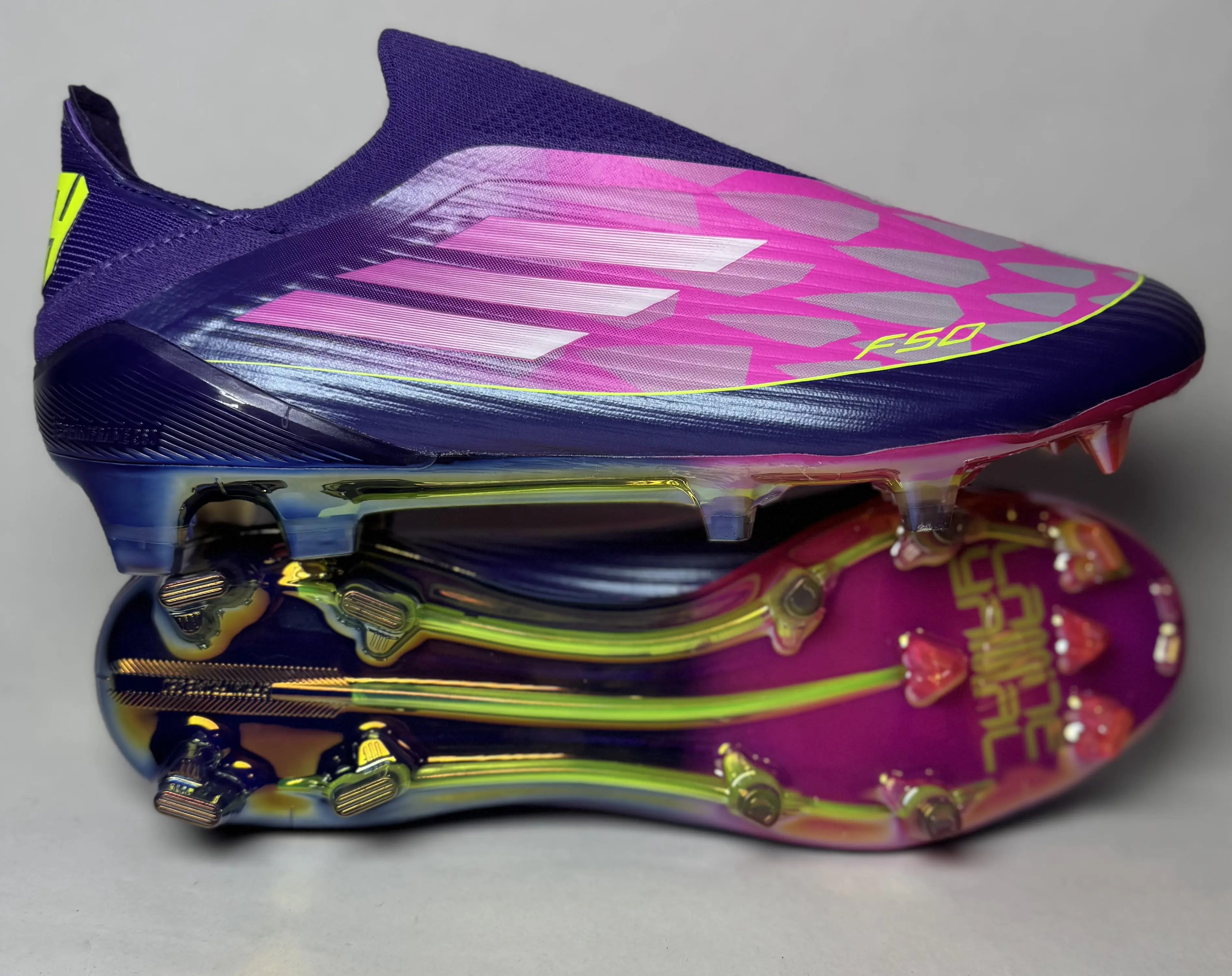 Crampon Adidas F50 Sans Lacets – Édition Lamine Yamal