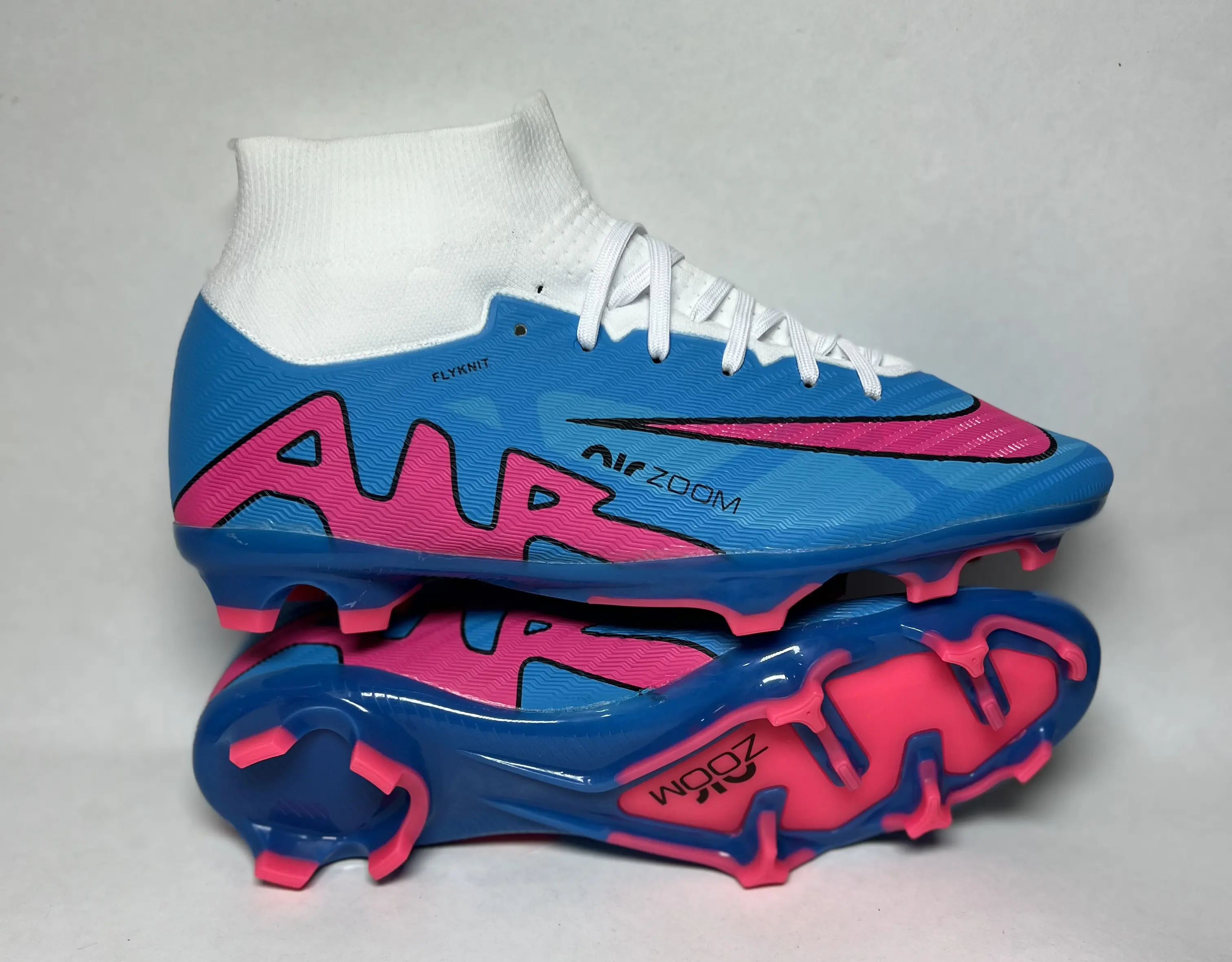 Crampon Nike Air Zoom Haute Cheville – Bleu