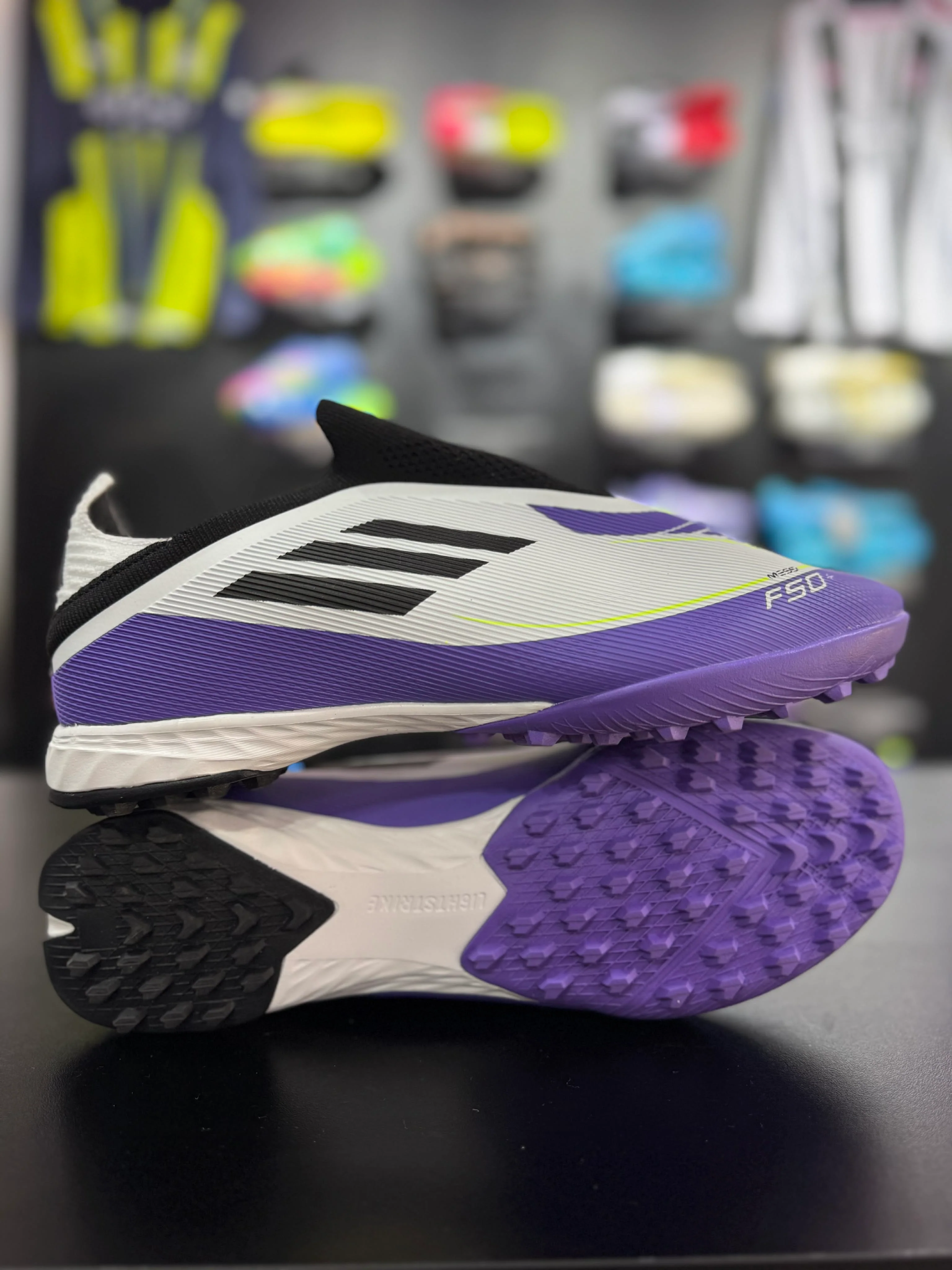 Demi Crampons Adidas F50 Sans Lacets - Image 4