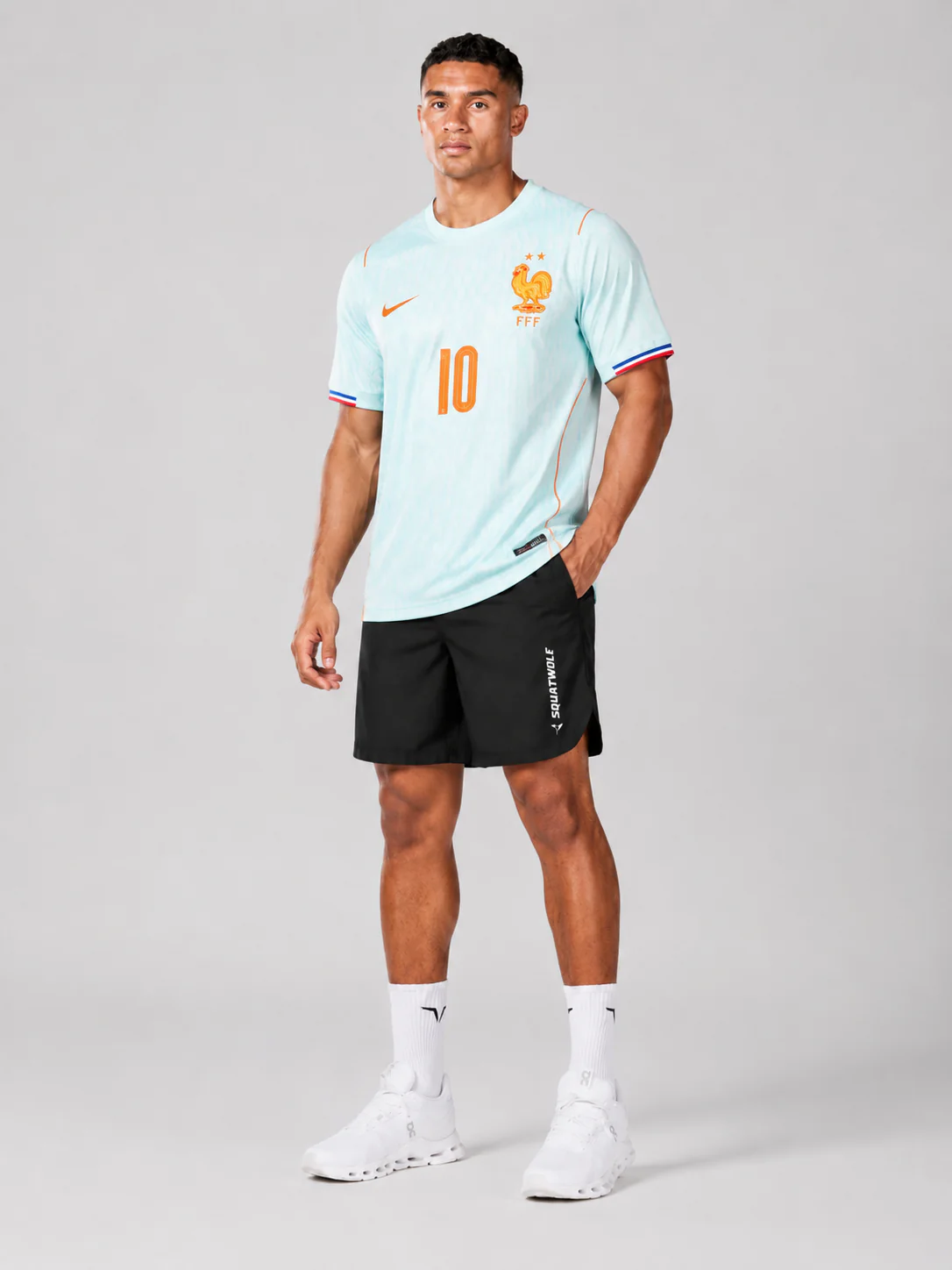 T-Shirt France coupe du monde 26, Mbappé 10