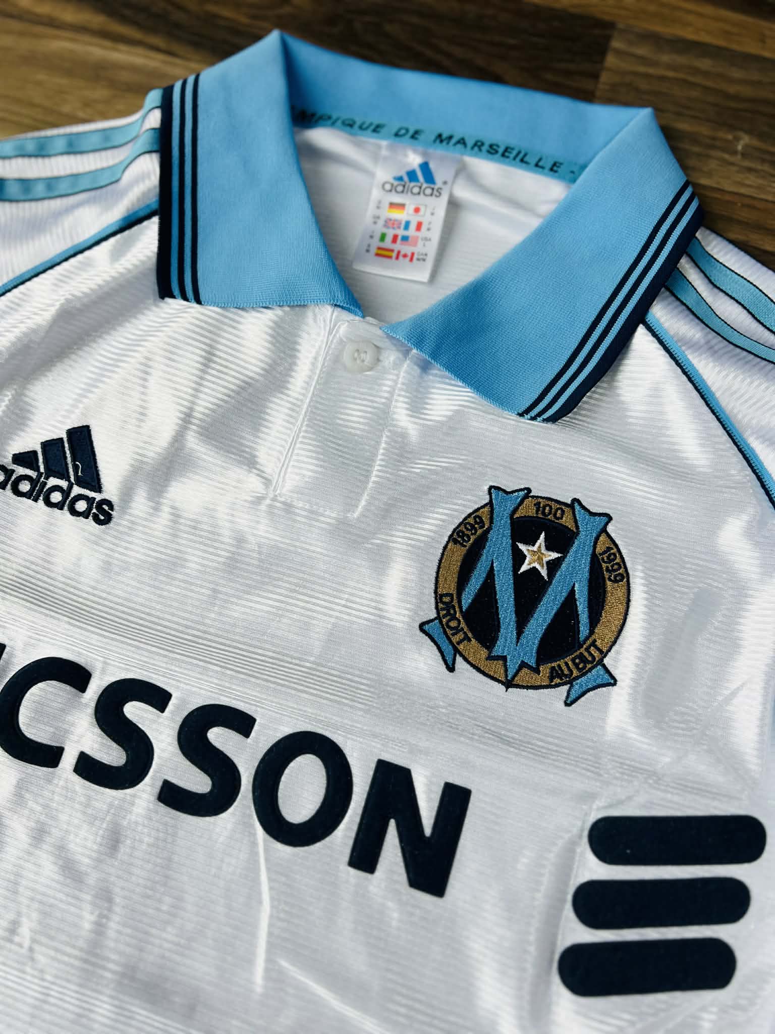 T-shirt vintage Olympique de Marseille, saison 1998/1999 - Image 4