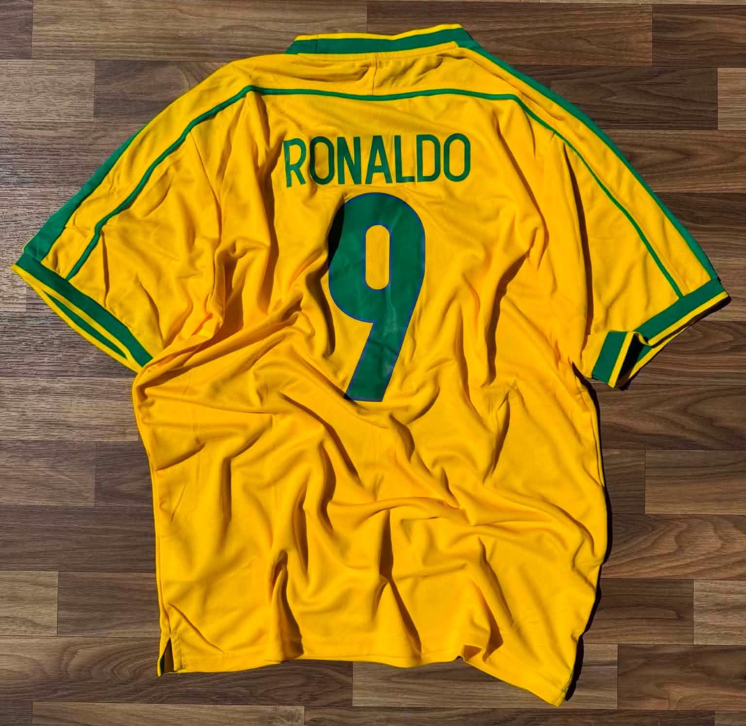 T-shirt vintage Brésil 1998, Ronaldo9 - Image 3
