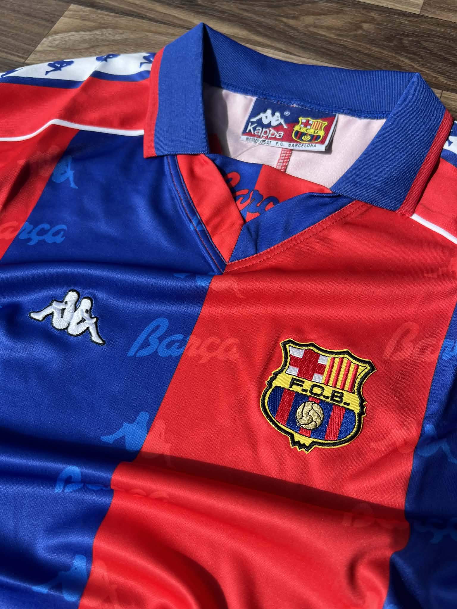 T-shirt vintage du FC Barcelone, des saisons 1992 à 1995 - Image 4