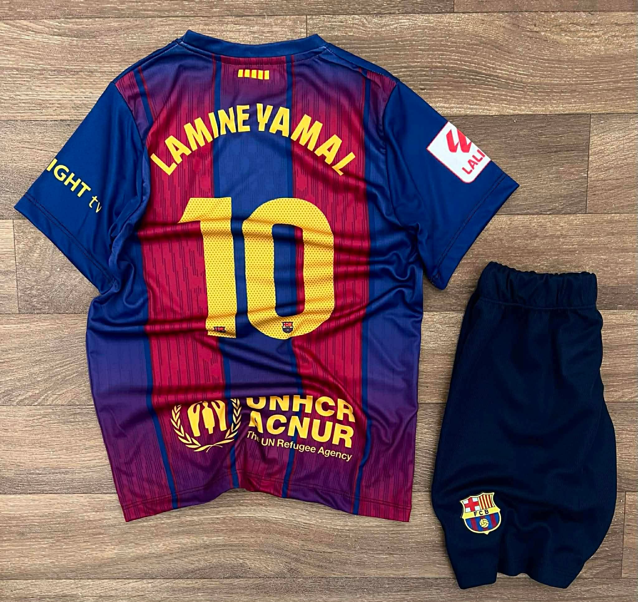 Tenue enfant FC Barcelone 2025-2026, Lamine Yamal 10 - Image 4
