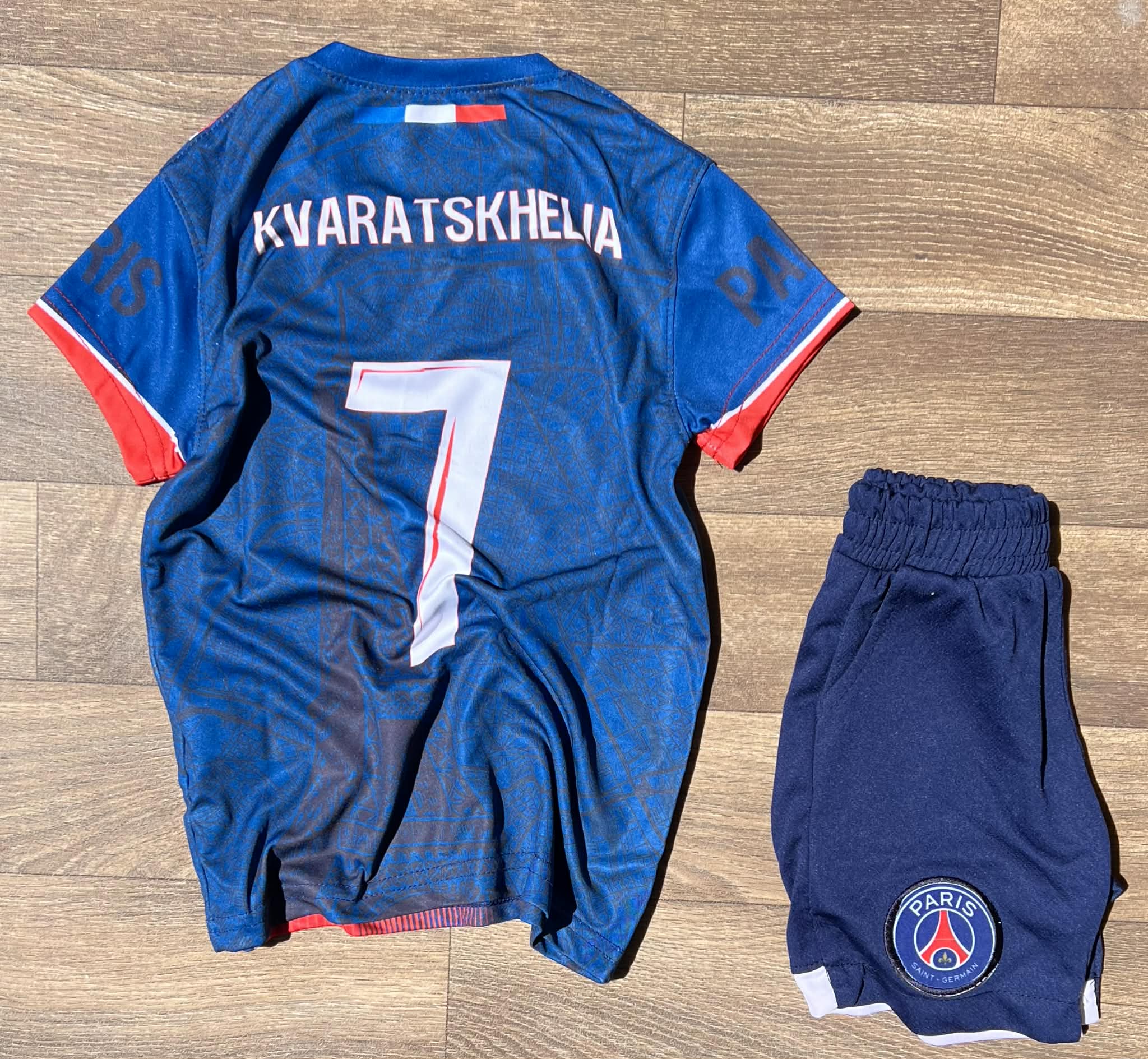 Tenue enfant Paris Saint-Germain, kvarastkhelia - Image 4